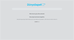 Desktop Screenshot of dunyasepeti.com